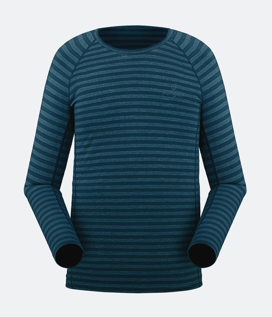 Men Merino Stretch Crewneck Longsleeve