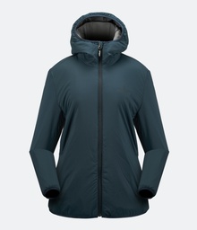 [252.2.1] Women Pinneco Insulation Jacket with hood (Xsmall, Storm Blue)