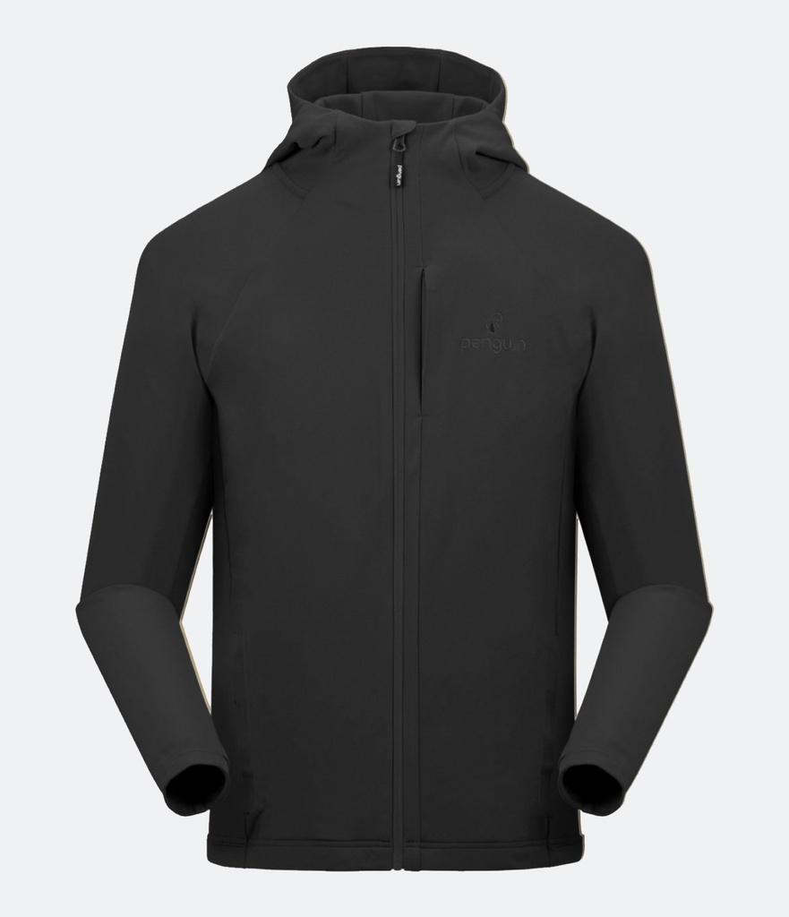 Männer Mikro Stretch Fleece Hoodie