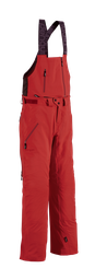 [238.20.1] Women 3 Layer Dermizax Shell (Bib-) Pant (Xsmall, Swiss Red)