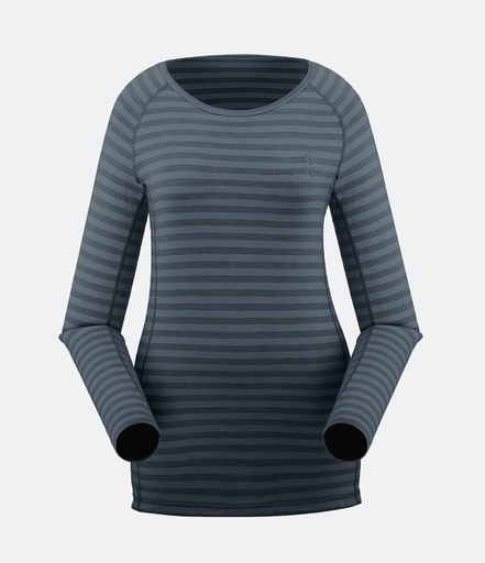 Women Merino Stretch Crewneck Longsleeve