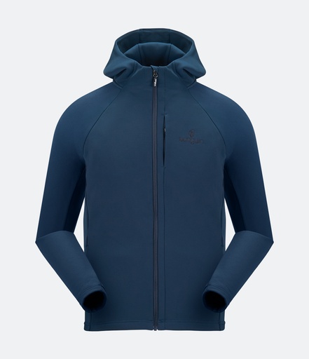 Men Stretch Micro Fleece Insulation Hoodie