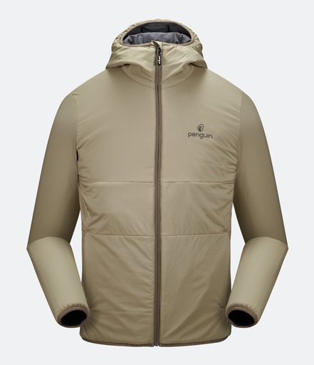 Männer Pinneco Isolations-Jacke mit Kapuze